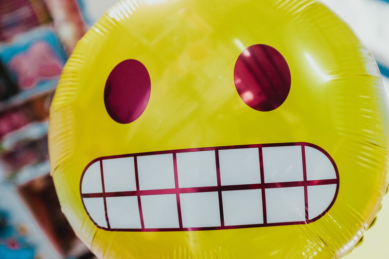 inflatable, design, toy, fun, balloon, focus on foreground, world smile day, multi colored, food, 5K, smiley, motivation, indoors, symbol, surprise, text