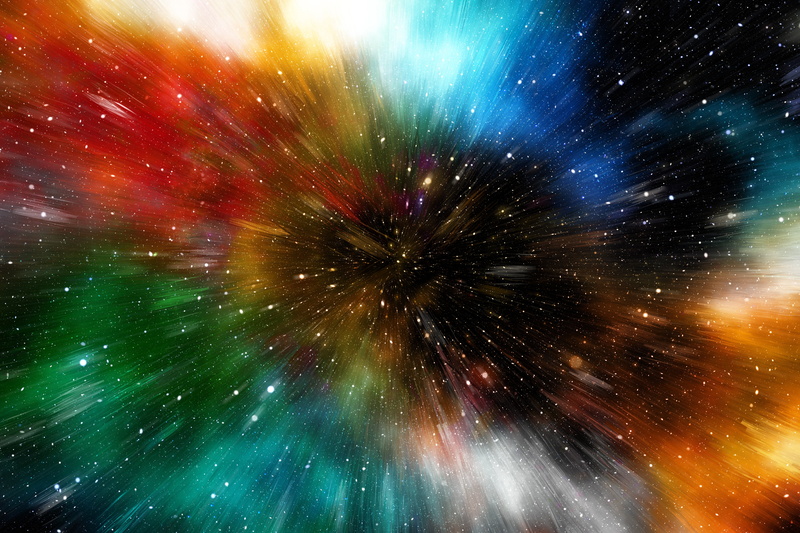 celebration, vibrant Color, planet - Space, exploding, dark, nebula, 5K, multicolored, light - Natural Phenomenon, fantasy, galaxy, universe