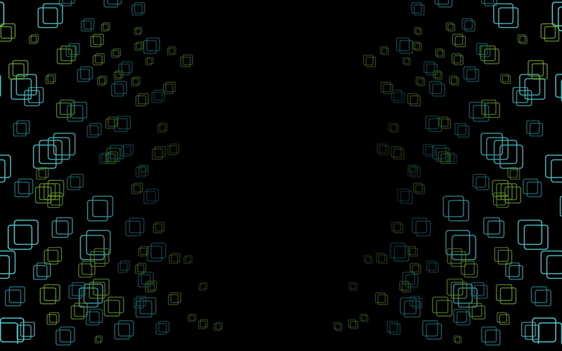 black, uniform, squares, green, illusion, immersion, 1080P
