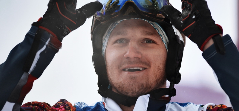 Sochi 2014, 2K, Nikolay Olyunin, snowboarder, Russia, smile, the Olympic games, silver medalist, snowboardcross