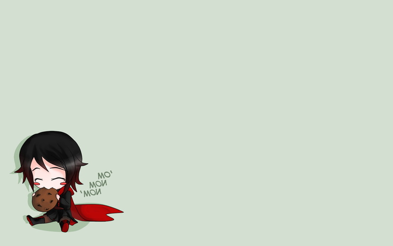 Ruby Rose, RWBY, Rooster Teeth, cookies, 720P