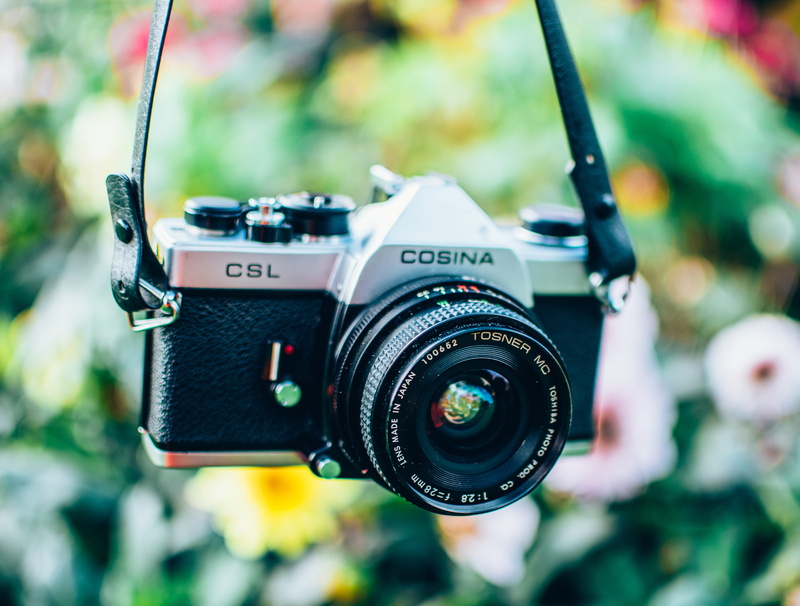 technology, depth of field, photographic equipment, electronics, day, cosina, camera, no people, SLR, outdoors, camera lens, activity, photographing, 5K