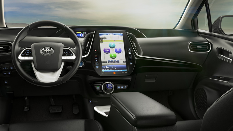 4K, interior, Toyota Prius Prime, NYIAS 2016