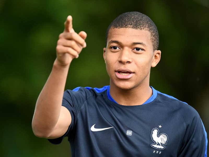 Kylian Mbappé, 1080P, Soccer, French