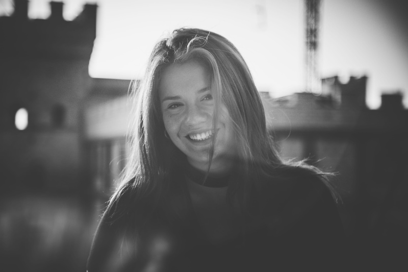 italy, real people, looking at camera, young adult, il castelluccio, front view, teenager, long hair, beautiful woman, young women, toothy smile, 5K, teeth