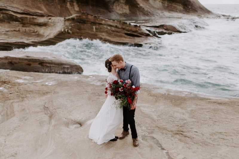 people, 1080P, husband and wife, woman, beach, event, standing, positive emotion, celebration, bow tie, beauty in nature, rock, couple - relationship