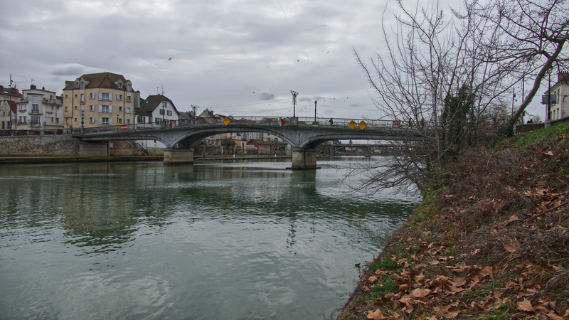 cloud - sky, fort, bridge - man made structure, bridge, ditch, rivière, canal, arched, water, town, connection, arch bridge, city, 5K, 19 quai de marne