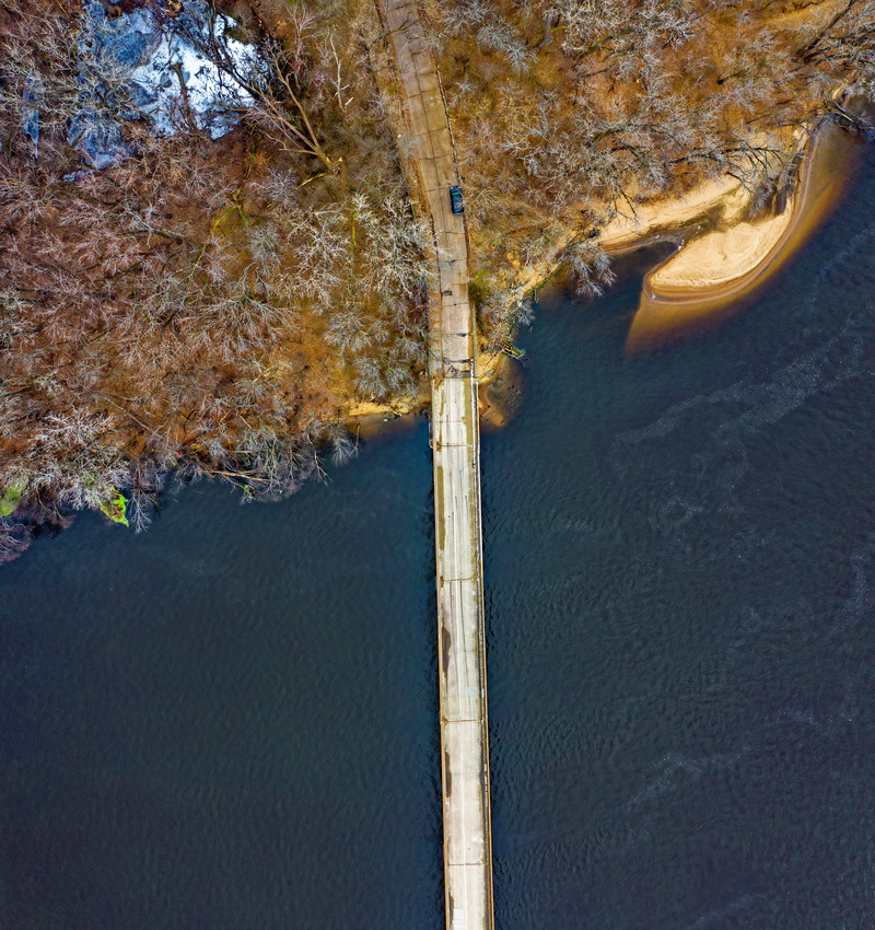 environment, s, photo, flowing water, birds eye view, land, non-urban scene, view, eye, nature, reflection, road, high angle view, no people, bridge, day