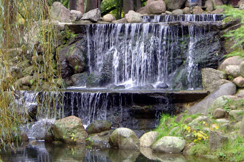 solid, outdoors, motion, day, no people, environment, landscape, tourism, moisture, swim, the beauty of nature, nature, rock - object, source, waterfall