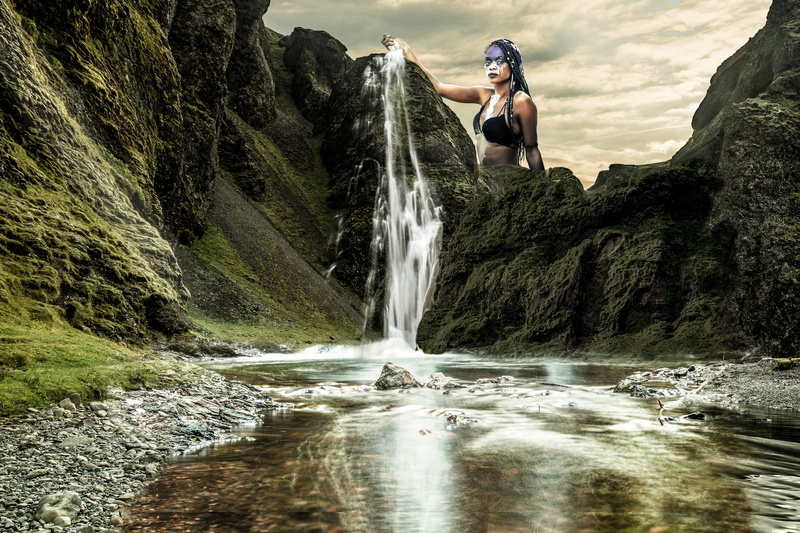 green, day, woman, scotland, water, 4K, gray, throat, torrent, people, source, motion, beauty, nature, fall, leisure activity, beauty in nature, solid