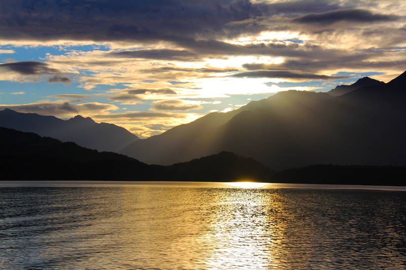 scenics - nature, scenics, mountain, tranquil scene, tranquility, sky, View, non-urban scene, beautiful, lake, water, cloud - sky, beauty in nature, cruise