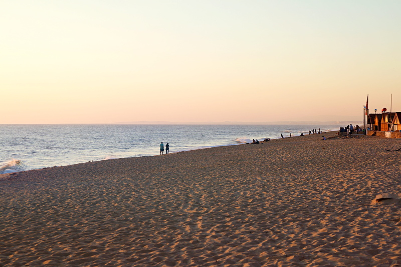 faro, romance, atmospheric, evening sun, sun, 4K, afterglow, horizon over water, nature, architecture, mood, evening sky, sand beach, landscape, coast