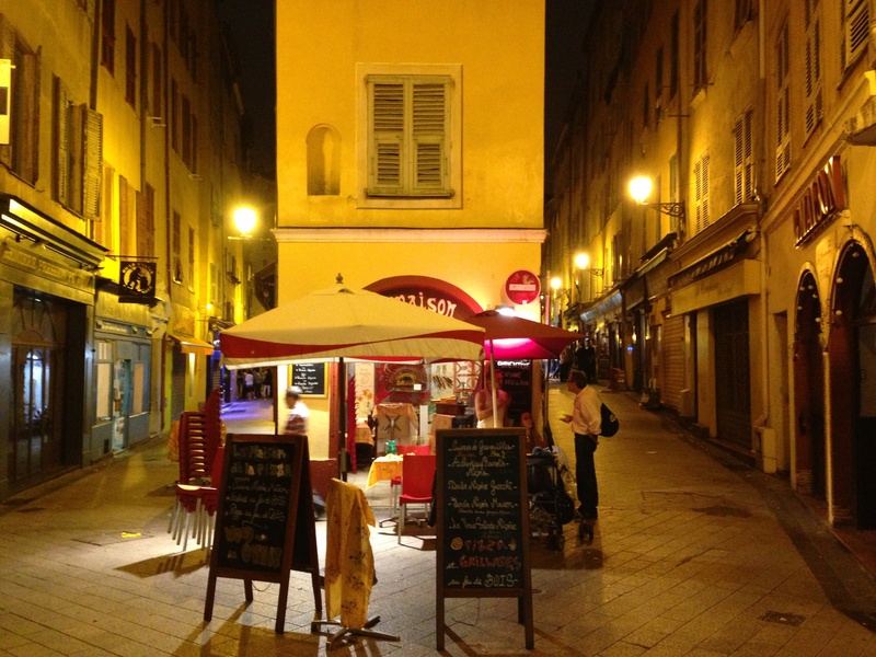 town, côte d  azur, road, nice, built structure, adult, group of people, real people, travel, cafe, restaurant, city life, direction, europe, 2K, building exterior