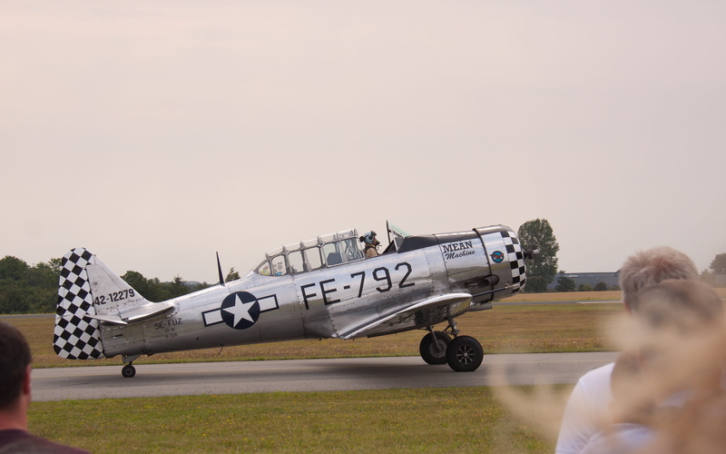 airshow, military airplane, denmark, transportation, nostalgia, single object, mode of transportation, antique, air vehicle, military, aerospace industry