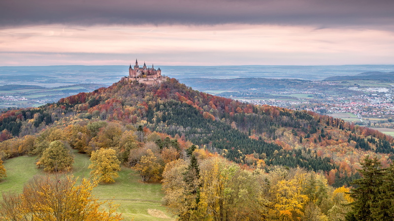 no people, scenics - nature, architecture, land, tower, building exterior, outdoors, built structure, plant, history, tree, nature, baden-wurttemberg, baden wurttemberg
