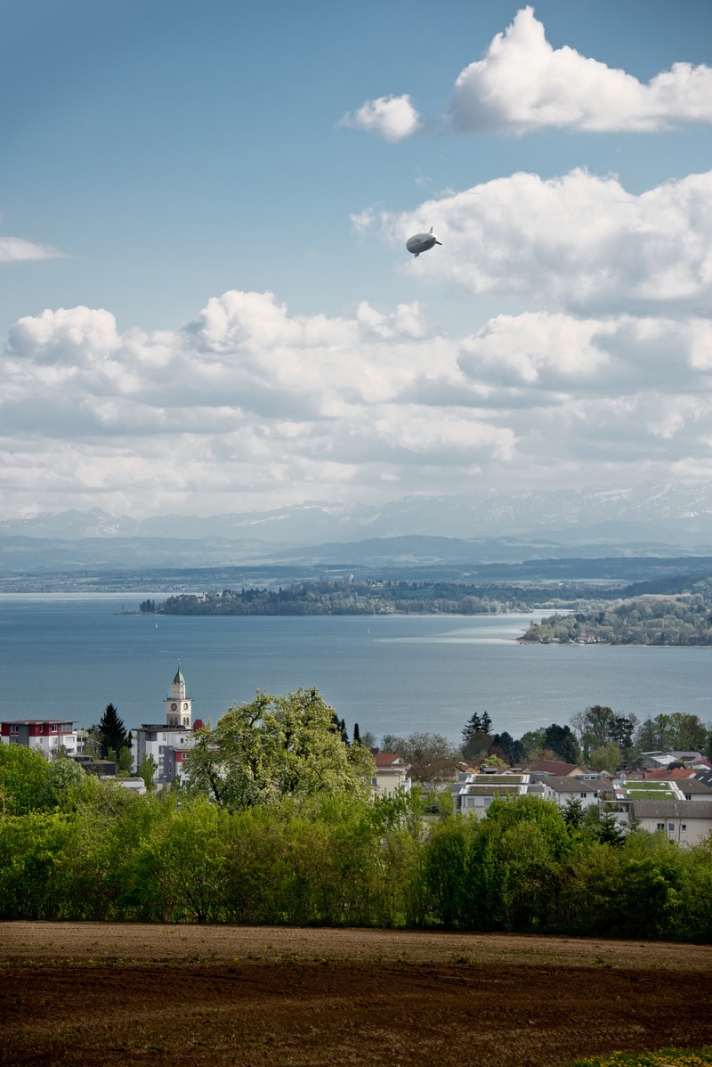outdoors, überlingen, architecture, land, building exterior, zeppelin, tree, beauty in nature, mainau, tranquil scene, lake constance, sea, tranquility