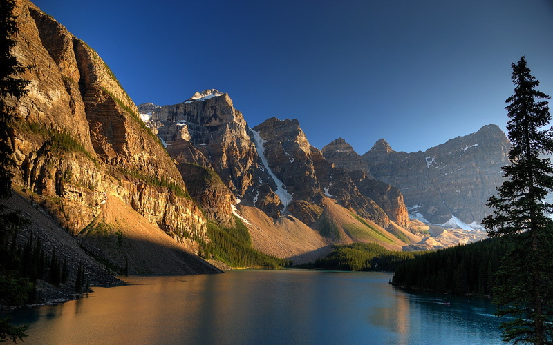 Canadian, Mountain, 1080P, Riparian, Landscape