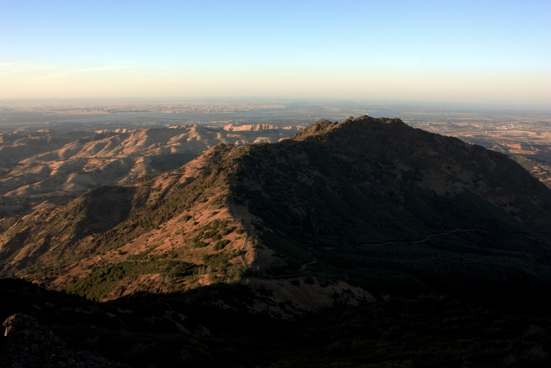 environment, view, non-urban scene, 1080P, aerial view, beauty in nature, scenics - nature, sky, riparian, mount diablo, tranquil scene, horizon over land
