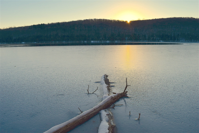 scenic, sun, non-urban scene, Cold, landscape, sunrise, forest, wood, trunk, dead plant, beauty in nature, branch, water, Frozen, sunset, tree trunk, covered