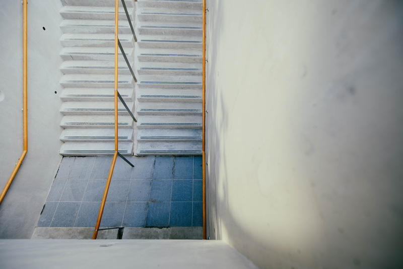 railing, corridor, day, pipe - tube, steps and staircases, banister, window, ice, ladder, nature, door, construction, home decor, home improvement, indoors