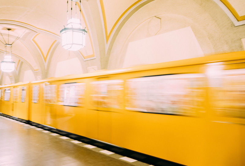 subway, on the move, mode of transportation, architecture, interior design, 5K, panning, vehicle, leaving, crypt, arch, train station, train - vehicle