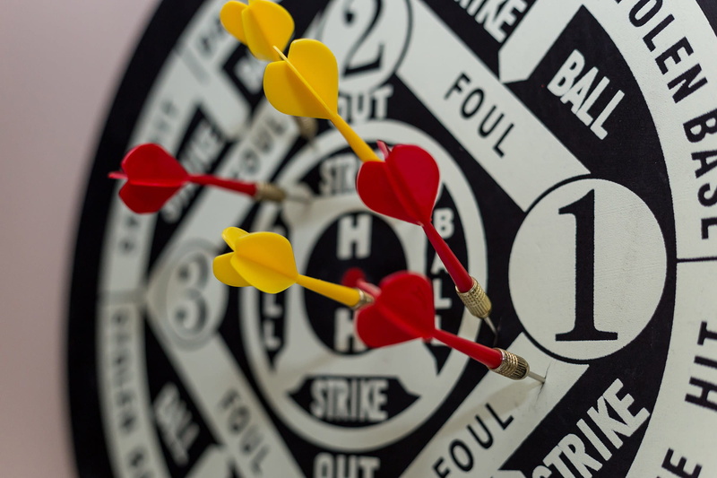 dart, guidance, numbers, no people, clock hand, 1080P, center, communication, dartboard, clock, sports target, black, red, clock face, close-up, studio shot