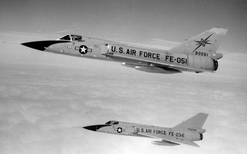Convair F-106 Delta Dart, 1080P, Military Aircrafts