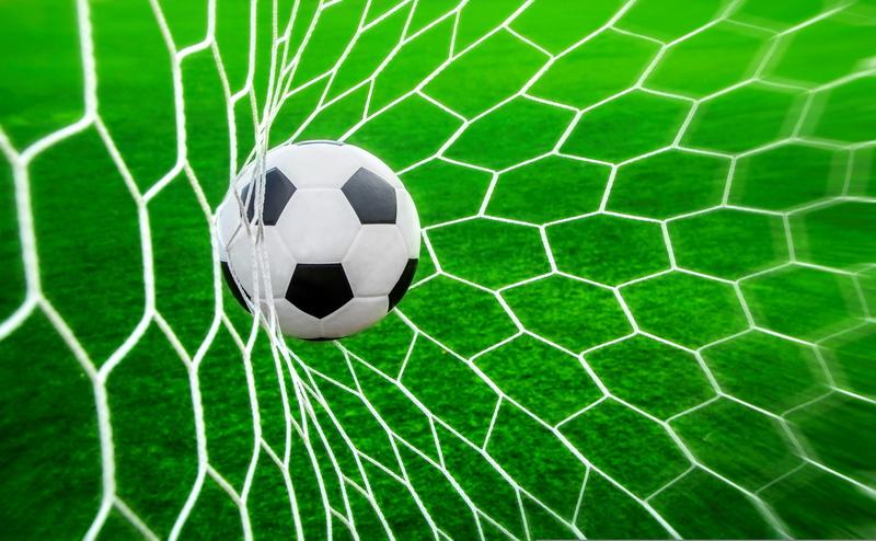 nature, goal, kicking, 4K, stadium, football, soccer Ball, sphere, success, competitive Sport, playing Field, football - Ball, net - sports equipment