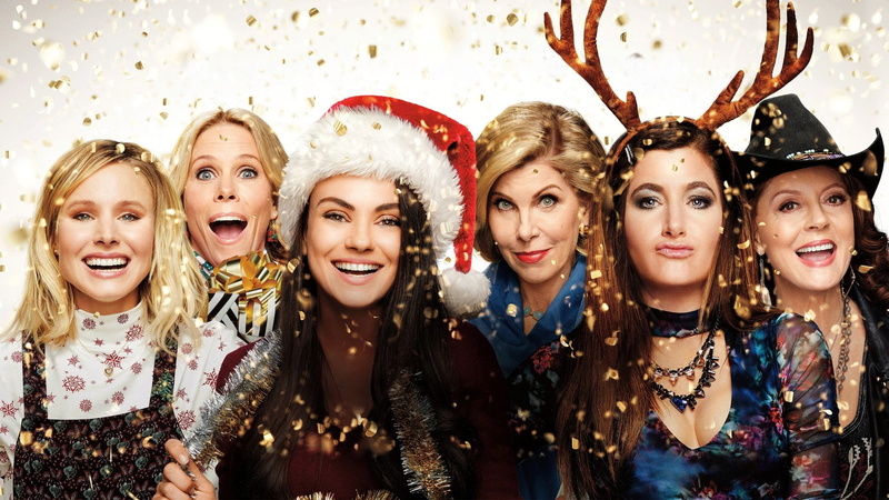 Kathryn Hahn, Cheryl Hines, Susan Sarandon, Kristen Bell, 1080P, A Bad Moms Christmas, Movie, Christine Baranski, Mila Kunis