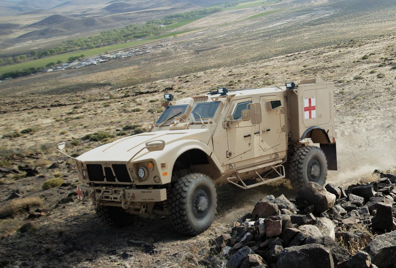 Oshkosh M-ATV, Ambulance, Military Vehicles, 720P
