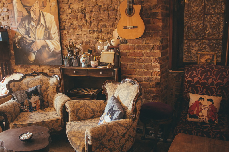 cozy, easy chair, wall - building feature, room, sofa, brown, wood, contemporary, wooden, representation, chair, large group of objects, armchairs, wall