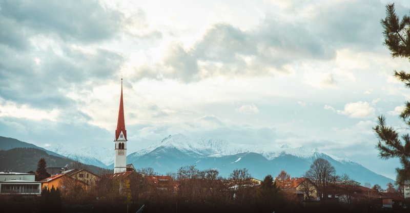 growing, religion, snowcapped mountain, winter landscape, building exterior, building, mountain range, snow capped mountain, architecture, spire, daytime