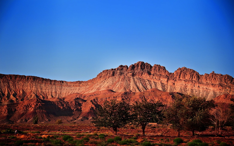 arizona, scenics - nature, formation, extreme Terrain, national Landmark, sandstone, uSA, clear sky, blue, mountain, climate, hills, environment, physical geography