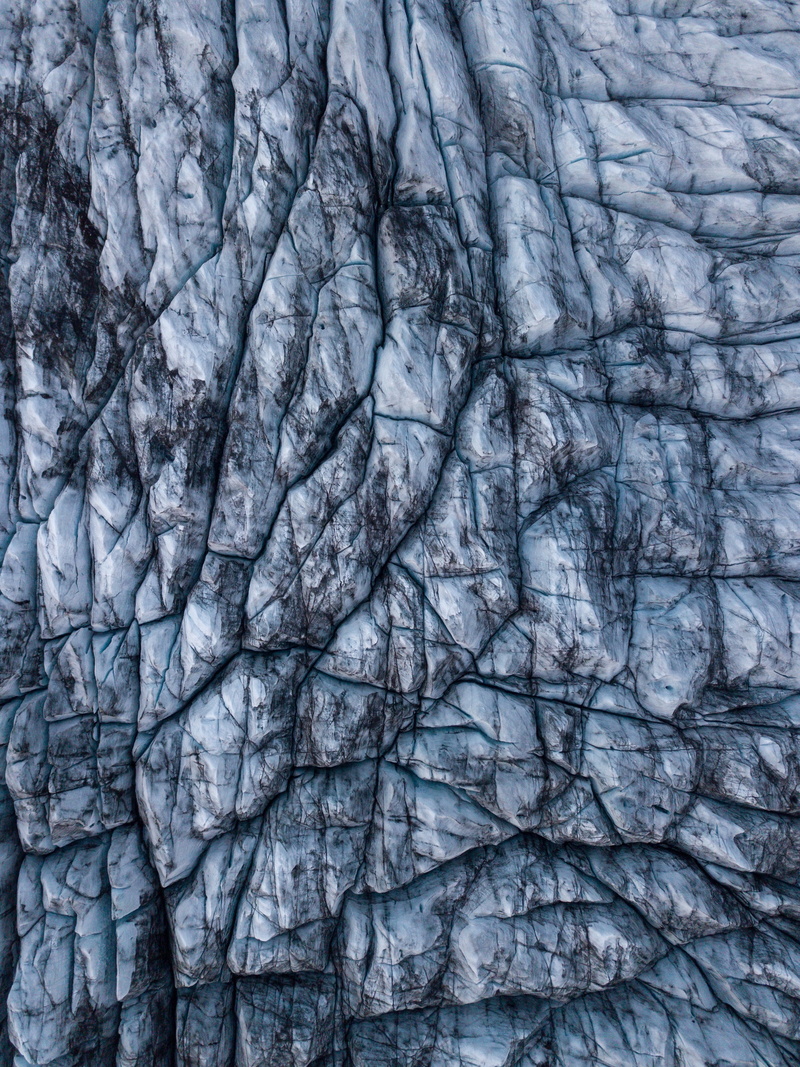 ice, 4K, texture, ribbed, iceberg, bumps