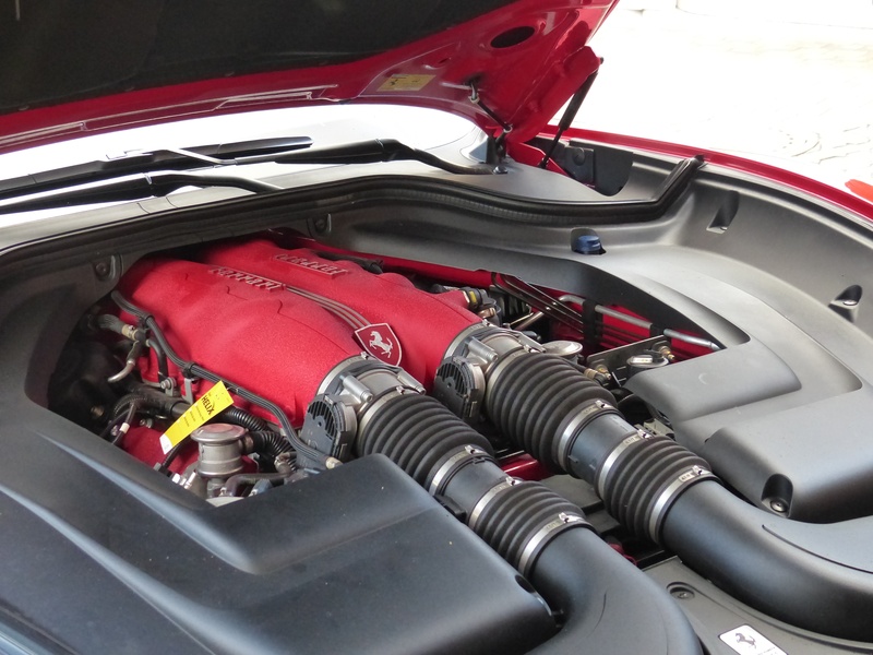 land vehicle, motor vehicle, drive, expensive, high angle view, ferrari, transportation, racing car, no people, speed, vehicle, travel, car, black, sports car