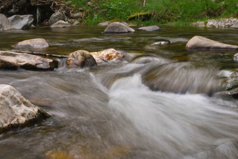 stones, rock - Object, tree, beauty in nature, river, nature, scenics - nature, long exposure, power in nature, outdoors, day, flowing, solid, waterfall