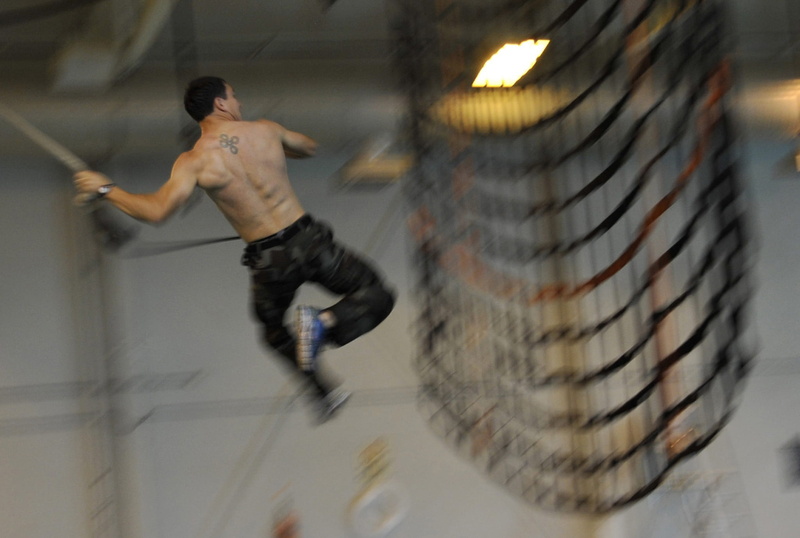 seal, young adult, military, wheel, determination, rope, swing, strength, stunt, men, 1080P, training, speed, skill, sports race, usa, effort, athlete