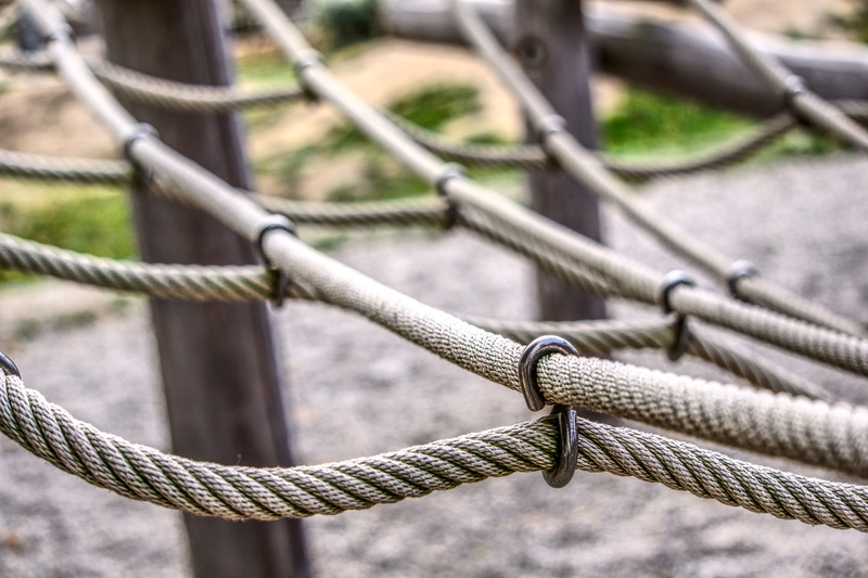 play, playground, hdr, nature, adventure, day, activity, sunlight, movement, strength, pattern, barrier, fun, out, jungle gym, wood, chain, no people, outdoor play equipment