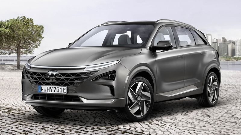 Car, Crossover Car, Hyundai Nexo, Electric Car, Silver Car, 1080P, Hyundai, SUV