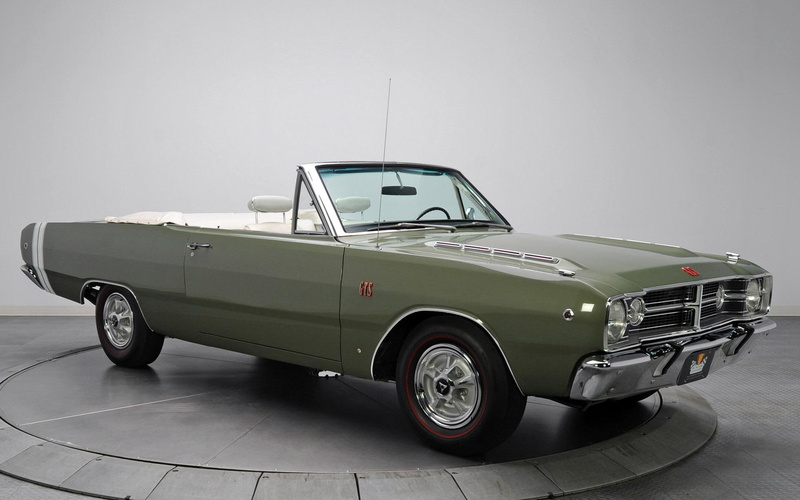 dodge, 1920x1200, dart, dodge dart, classic, 1080P, cars, gts, green, convertible