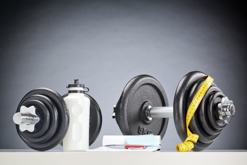 weight, equipment, copy space, healthy lifestyle, sports training, gym, lifestyles, sport, indoors, Sports, studio shot, no people, still life, strength