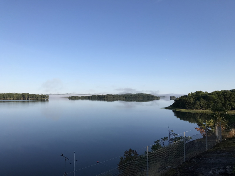 summer, beauty in nature, nature, tranquility, non-urban scene, sky, tranquil scene, water, 4K, sweden, plant, outdoors, day, blue, still, copy space