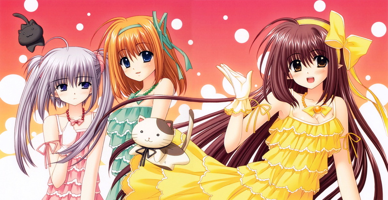 8K, Kaede Fuyou, Primula (Shuffle!), Anime, Lisianthus (Shuffle!), Shuffle!