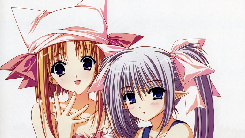 4K, Anime, Shuffle!, Primula (Shuffle!), Ama Shigure