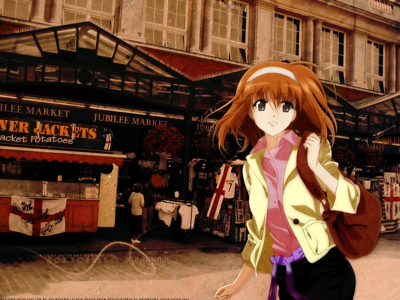 bag, shuffle, 720P, walk, fuyou kaede, girl