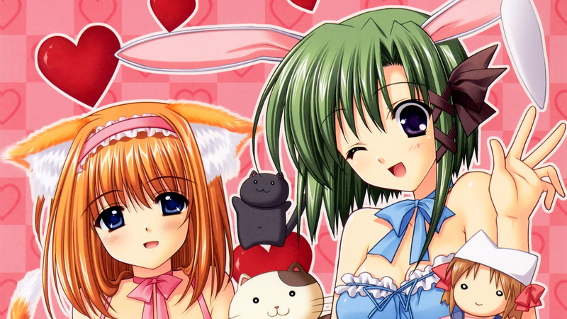 Anime, Asa Shigure, Kaede Fuyou, 4K, Shuffle!