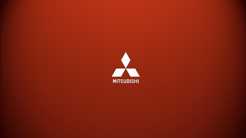 cars, hd, logo, mitsubishi, red, 1080P