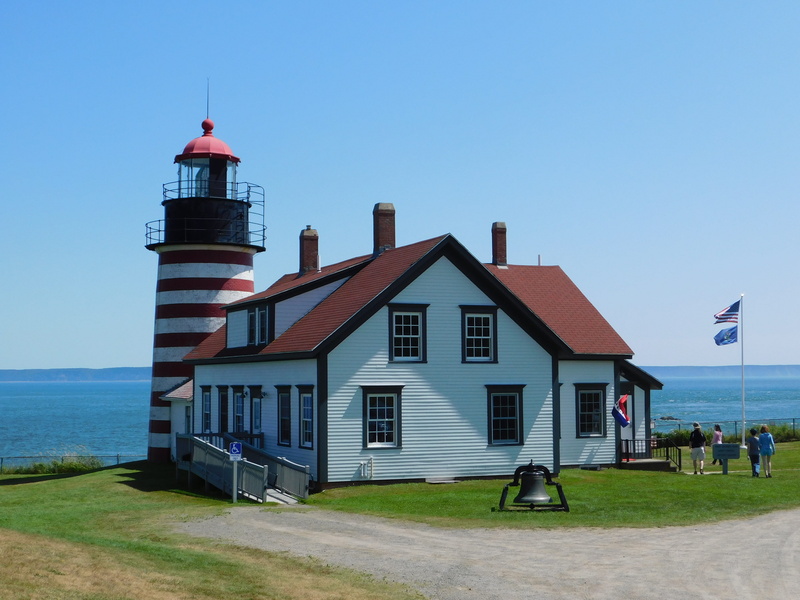 nature, west quoddy lighthouse, usa, building exterior, outdoors, building, built structure, tourism, lighthouse, maritime, window, direction, beach, architecture