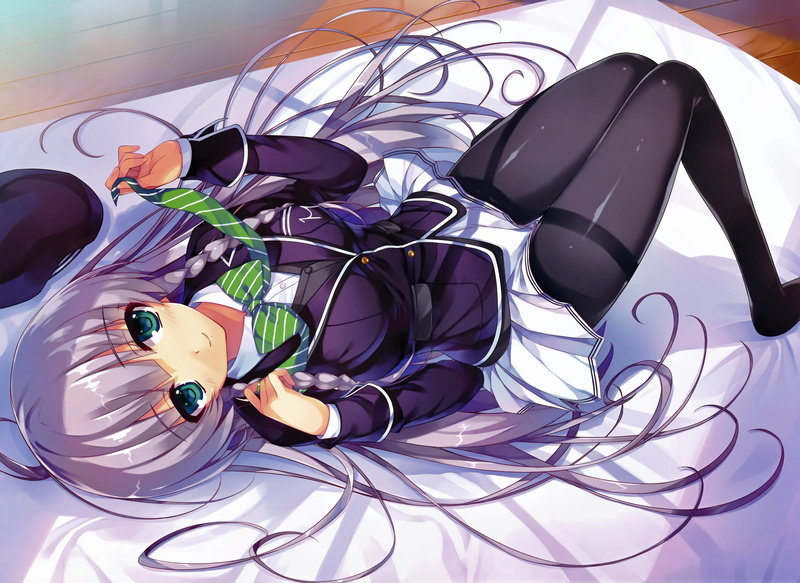 multi colored, 4K, anime, variation, listening, high angle view, connection, large group of objects, celebration, headphones, Ushinawareta Mirai wo Motomete