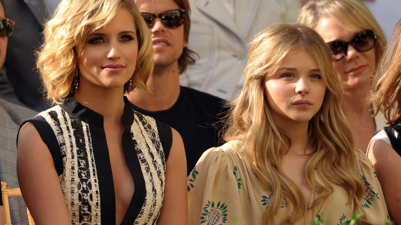 dianna agron unfastened chlo grace moretz blonde i am number four, 2K
